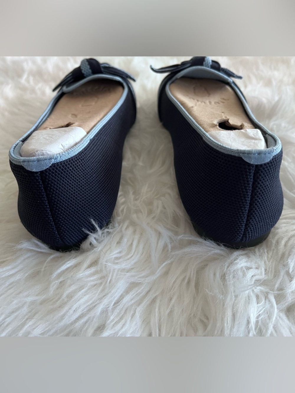 VIVAIA Michelle 2.0 Pointed-Toe Bow Slip on Loafers size 40 - Picture 7 of 12